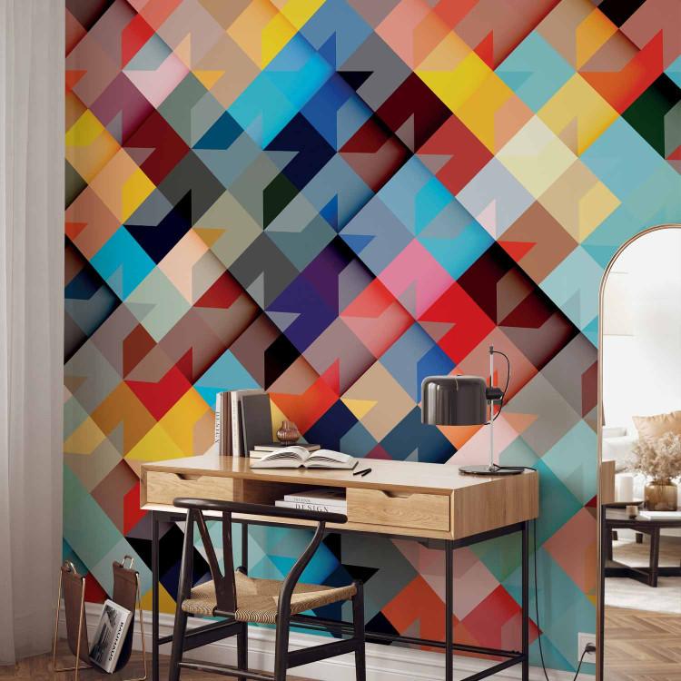 Wall Mural Colour Patchwork