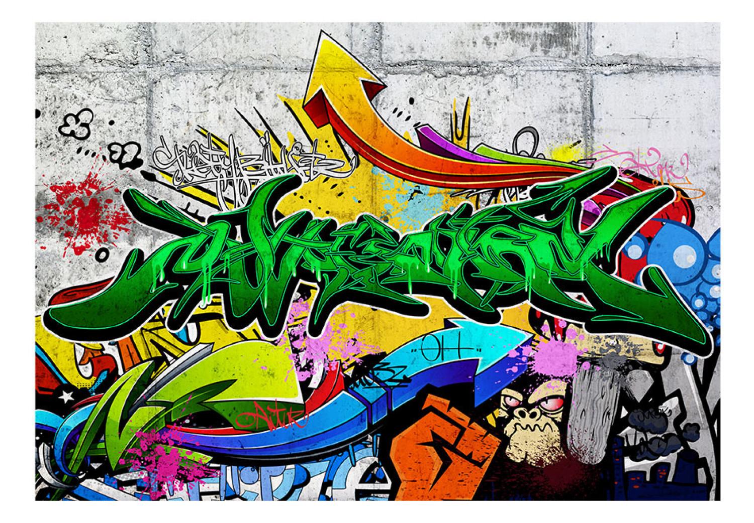 Wall Mural Urban Graffiti