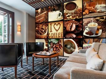 Wall Mural Coffee - Collage
