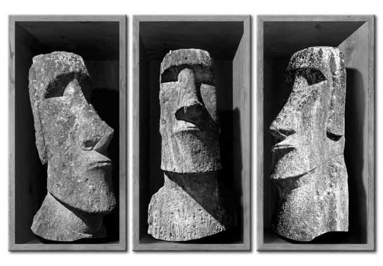 Canvas Print The Mystery of Easter Island