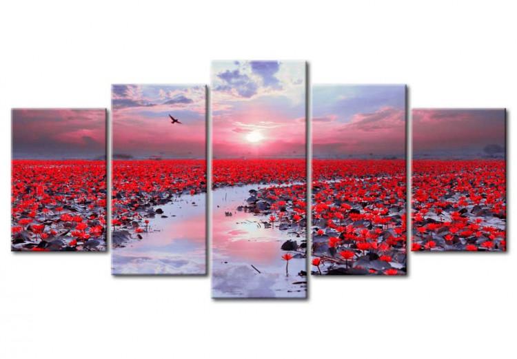 Canvas Print The River of Love