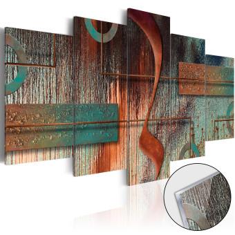 Acrylic Print Abstract Melody [Glass]