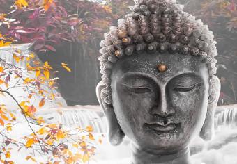 Acrylic Print Autumnal Buddha [Glass]