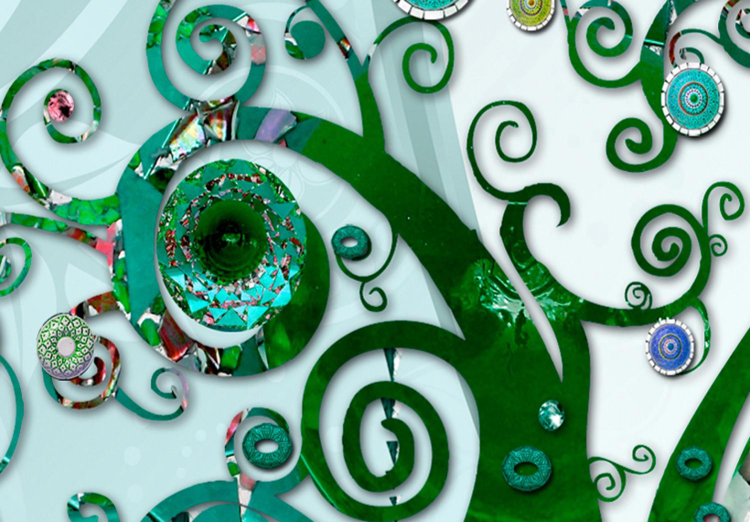 Acrylic Print Emerald Tree [Glass]