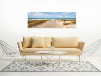 Canvas Windy Beach