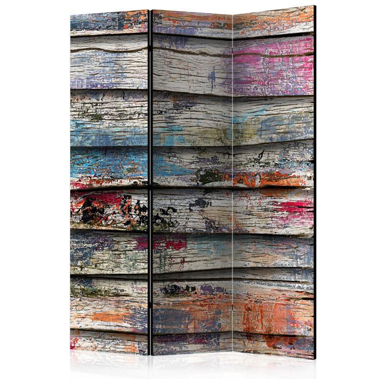Room Divider Colourful Wood [Room Dividers]