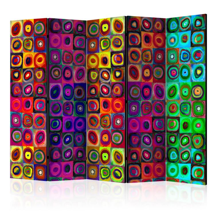 Room Divider Colorful Abstract Art II [Room Dividers]
