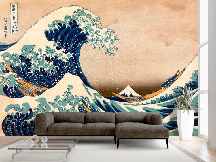 Wall Mural Hokusai: The Great Wave off Kanagawa (Reproduction)