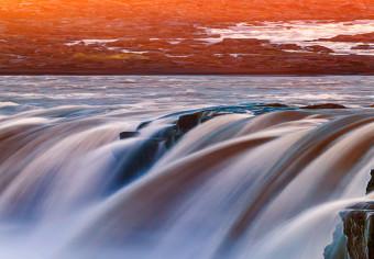 Canvas Selfoss Waterfall, Iceland