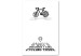 Canvas Every reason is good - an inscription with the motive of cycling 122800
