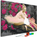 Paint by Number Kit Rose Ballerina 127100 additionalThumb 3