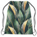 Backpack Gold-green leaves - a floral pattern 147400 additionalThumb 2