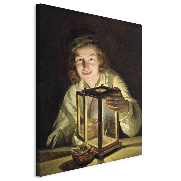 Canvas The Young Stableboy with a Stable Lamp 154100 additionalImage 2
