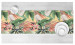 Table Runner Rainforest flora - a floral pattern with white flowers and leaves 147210 additionalThumb 5