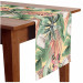 Table Runner Rainforest flora - a floral pattern with white flowers and leaves 147210