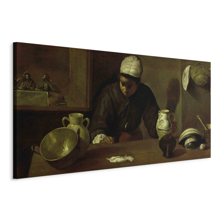 Canvas Kitchen Maid with the Supper at Emmaus 152810 additionalImage 2