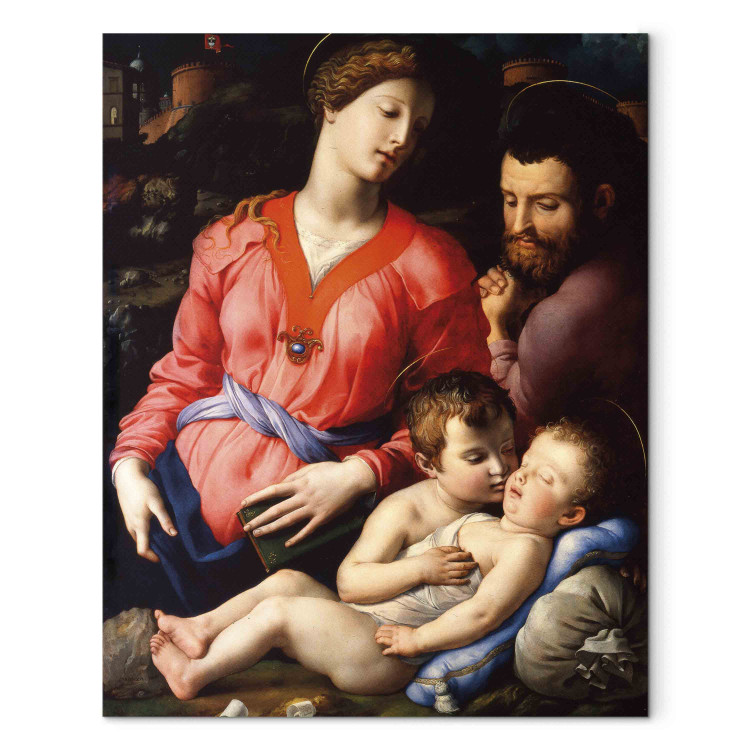 Canvas The Holy Family with the boy Saint John 155110