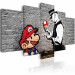 Canvas Super Mario Mushroom Cop (Banksy) 94910 additionalThumb 2