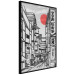 Poster Street in Japan - Asian Style Black and White City Architecture 145520 additionalThumb 5