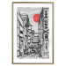 Poster Street in Japan - Asian Style Black and White City Architecture 145520 additionalThumb 19