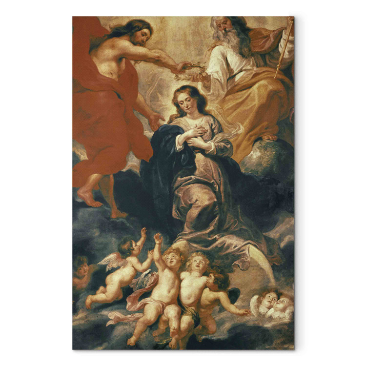 Canvas The Coronation of the Virgin Mary 154420