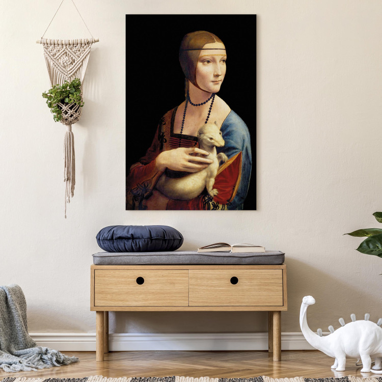 Canvas Lady with an Ermine - Leonardo da Vinci  90120 additionalImage 3