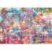 Wall Mural Colours of the rainbow - urban brick wall in a colourful pattern for teenagers 97920 additionalThumb 3