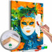 Paint by Number Kit Venetian Mask 127430