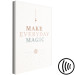 Canvas Everyday Magic - Motivating Inscription in Soft Shades 146030 additionalThumb 6