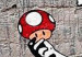 Canvas Super Mario Mushroom Cop by Banksy 94330 additionalThumb 4