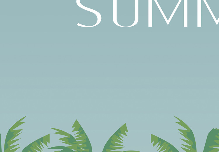 Poster Summer Sun - Retro Style Holiday Artwork With Palm Trees by the Pool 144340 additionalImage 4
