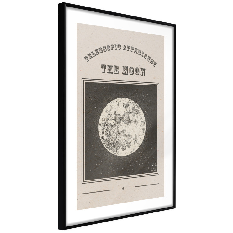 Poster Moon View - Illustration Stylized as an Old Engraving From the Album 146140 additionalImage 8