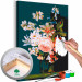 Paint by Number Kit Spring Bouquet - Colorful Bunch of Peonies, Roses and Passion Flower 147340