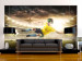 Wall Mural Brazilian Football - Match on a stadium with a soccer player for a teenager 61140