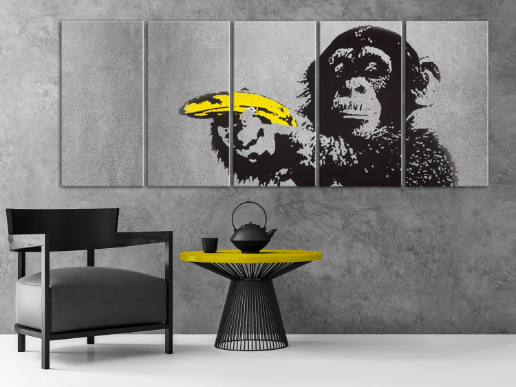 Canvas Monkey and Banana 106250 additionalImage 3