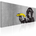 Canvas Monkey and Banana 106250 additionalThumb 2