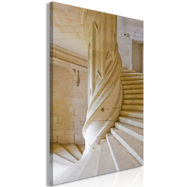 Canvas Stone spiral staircase - a photograph of sandstone architecture 123850 additionalImage 2