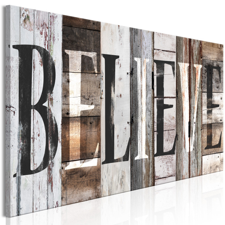 Canvas Board: Believe (1 Part) Narrow 125650 additionalImage 2