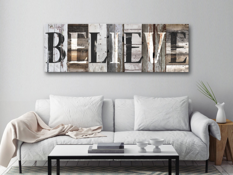 Canvas Board: Believe (1 Part) Narrow 125650 additionalImage 3
