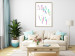 Poster Miami Vibe - Holographic Lettering in Pastel-Rainbow Colors 144350 additionalThumb 11