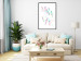 Poster Miami Vibe - Holographic Lettering in Pastel-Rainbow Colors 144350 additionalThumb 13
