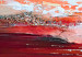 Canvas Sunset Over the Sea - Abstract Landscape Painted With Paints 147650 additionalThumb 5