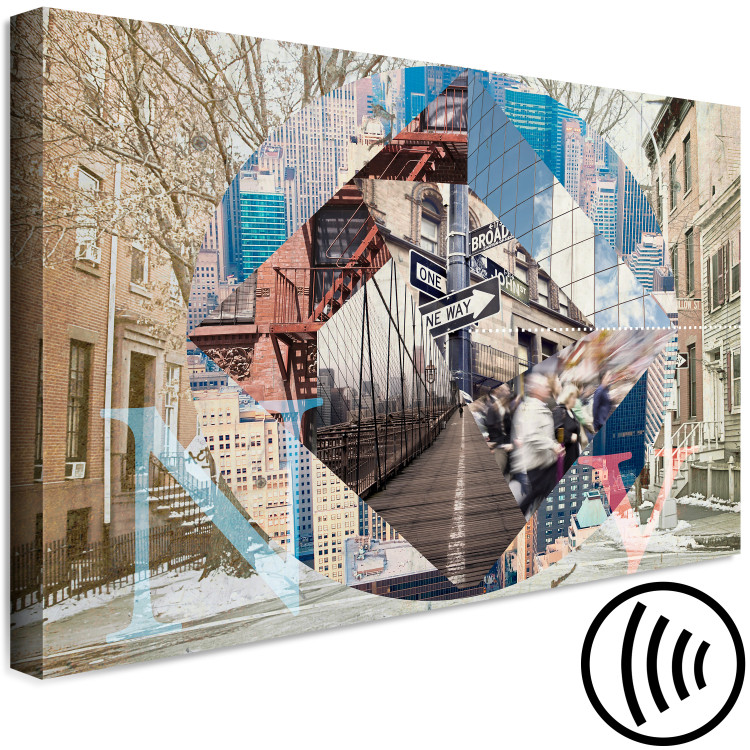 Canvas New York variation - crazy face of architecture and life in the USA 118160 additionalImage 6