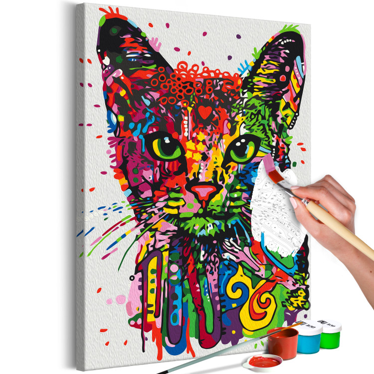 Paint by Number Kit Mr. Cat 138160 additionalImage 4