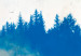Poster Blue Forest - Delicate, Hazy Landscape in Blue Tones 145760 additionalThumb 2