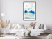 Poster Blue Forest - Delicate, Hazy Landscape in Blue Tones 145760 additionalThumb 12
