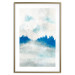 Poster Blue Forest - Delicate, Hazy Landscape in Blue Tones 145760 additionalThumb 18