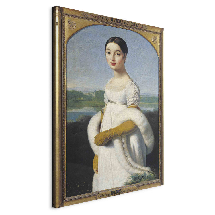 Canvas Portrait of Mademoiselle Caroline Riviere 154060 additionalImage 2
