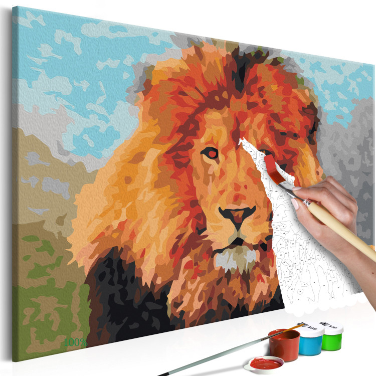 Paint by Number Kit Lion  107170 additionalImage 3