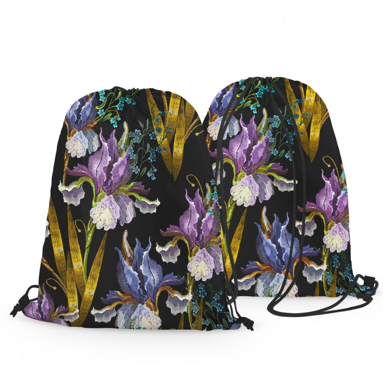 Backpack The flowers of dreams - a composition with a theme inspired by nature 147470 additionalImage 2